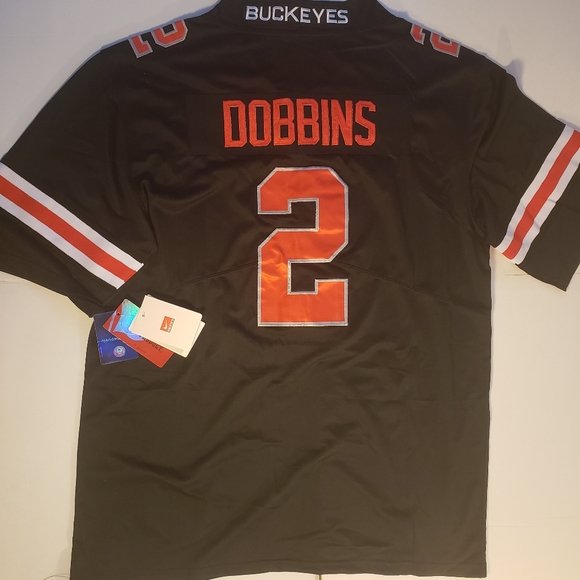 OSU Buckeye ☆BLACKOUT Jersey☆ DOBBINS ☆ - Picture 5 of 5